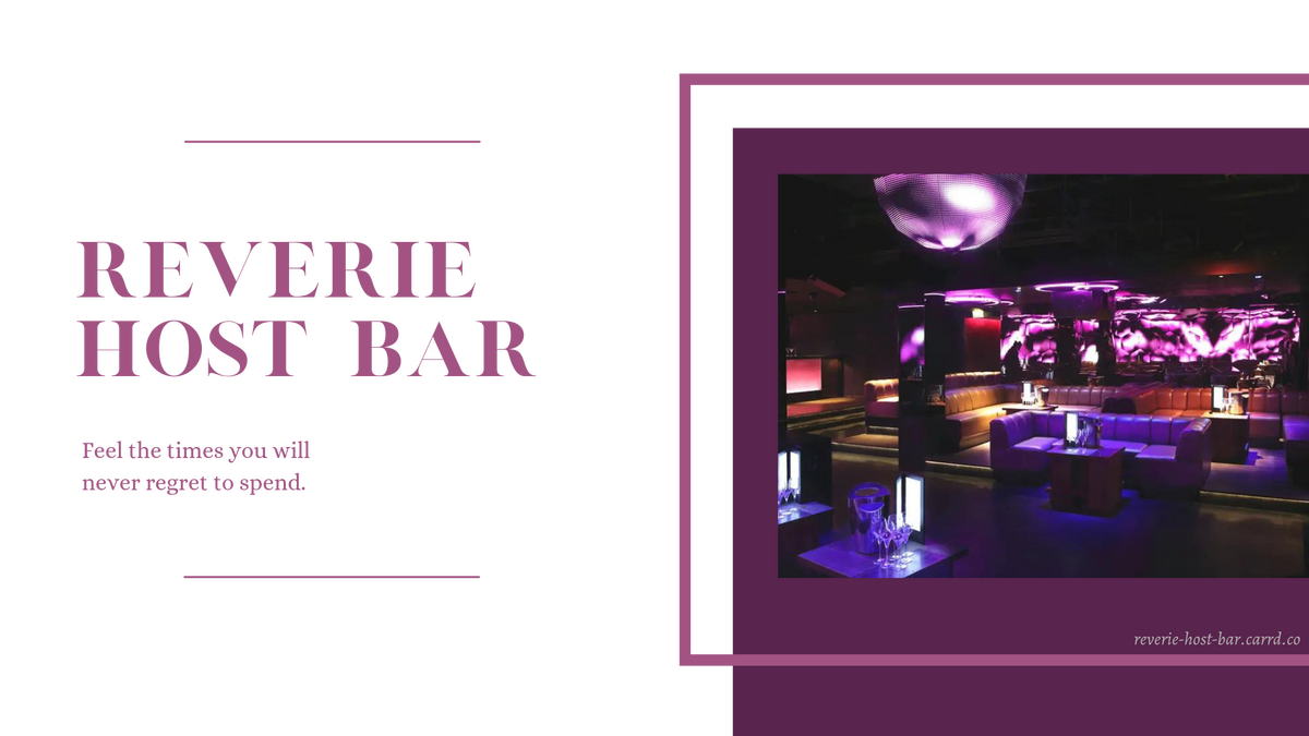REVERIE Host Bar